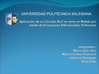 UNIVERSIDAD POLITECNICA SALESIANA 