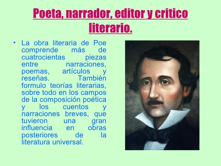 Trabajo De Edgar Allan Poe