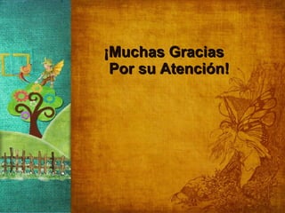 ¡Muchas Gracias Por su Atención! 