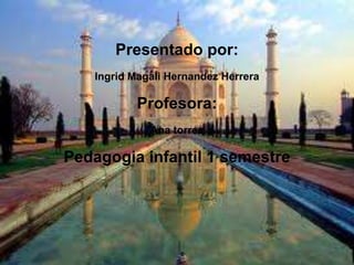Presentado por: Ingrid Magali Hernandez Herrera Profesora: Ana torres Pedagogia infantil 1 semestre Trabajo de informatica 
