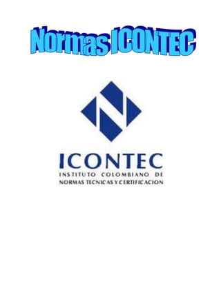 NORMAS ICONTEC<br />PEÑALOZA ANTUNEZ ANGIE PAOLA<br />LICEO NACIONAL ANTONIA SANTOS<br />INFORMATICA Y TECNOLOGIA<br />BOGOTÁ D.C.<br />2011<br />NORMAS ICONTEC<br />PEÑALOZA ANTUNEZ ANGIE PAOLA<br />1004<br />Presentado a la profesora<br />Omaira Gómez Gonzales<br />LICEO NACIONAL ANTONIA SANTOS<br />BOGOTÁ D.C.<br /> 2011<br />                      <br />Nota de aceptación:<br />                                                                              Firma del profesor<br />Firma del jurado<br />Firma del jurado<br />Bogotá <br />Dc, 25 de Marzo de 2011<br />Dedicatoria<br />En este trabajo quiero dedicarles al colegio Liceo Nacional Antonia Santos por sus grandes meritos, por enseñarnos que el estudio no es una obligación, sino es una oportunidad para penetrar en el bello y maravilloso del mundo del saber, y por enseñarnos que no toca desperdiciar lo que nos ha brindado la vida. También le dedico a los profesores por enseñarnos como valorar el colegio y por tenernos paciencia.<br />Angie Paola Peñaloza Antúnez <br />GLOSARIO<br />CPU: es el cerebro del ordenador, a veces es referido simplemente como el procesador o procesador central, la CPU es donde se producen la mayoría de los cálculos. En términos de potencia del ordenador, la CPU es el elemento más importante de un sistema informático<br />MICRÓFONO: elemento capaz de captar ondas sonoras convirtiendo la potencia acústica en eléctrica de similares características ondulatorias. Su misión es transformar las variaciones de presión en vibraciones mecánicas, es por tanto un transductor mecanoacústico. <br />BIOS: es una memoria RAM, EPROM O FLASH–RAM, hace posible que el ordenador pueda arrancar, controlando el teclado, el disco y la disquetera, también permite pasar el control al sistema operativo<br />LED`S: nos ayuda a identificar si la CPU esta prendido o apagado<br />PULSADOR POWER: este pulsador solo sirve para prender el computador o la CPU<br />PULSADOR RESET: nos permite resetear la CPU, cuando el equipo está bloqueado o es difícil su manejo   <br />UNIDAD MULTIMEMORIA: sirve para conectar una diversidad de memorias <br />LINEA DE ENTRADA (LINE IN): línea que nos permite buscar periféricos como, equipos de sonido <br />USB: es un puerto universal donde podemos conectar una diversidad de periféricos <br />PUERTOS USB: en este podemos conectar algunos periféricos como son multifuncionales, memorias, cámaras web<br />PUERTO RJ45: en este puerto podemos conectar un cable de datos que a la vez está conectado a una red casera o empresarial o directamente un Modem<br /> <br />PUERTO RJ11: su principal función es conectar una línea telefónica, por medio de esta,  enviar o recibir por fax inalámbricamente, sin necesidad de un  modem. <br />PUERTO VGA: este puerto es de salida de video hacia el monitor, este puerto está siendo reemplazado por HDMI que es de alta definición y esta quedando de forma universal <br />PUERTO PS/2: podemos conectar el teclado y el Mouse, estos puertos ya han sido reemplazados por puertos USB<br />CONCLUSION<br />En este trabajo vamos a estudiar los antecedentes históricos de los computadores y especialmente la vista frontal y la vista posterior de la CPU, también sobre  la arquitectura sobre el pc.<br />Este trabajo reúne informaciones obtenidas por diversos autores y revistas sobre el tema y explica los que el computador tiene de su equipo, luego de analizar los antecedentes de las computadoras<br />También, es importante hacer con normas Icontec para que se pueda ver más presentable el trabajo y luego que el contenido. En este trabajo podemos ver que contiene glosario es para que podemos saber la comprensión del documento.<br />Aunque en el glosario falta más por lo que en el computador hay mucha variedad de arquitectura del pc<br />Finalmente, creo que esta información nos sirve mucho para mejorar y saber más sobre los computadores y de lo que pueden hacer.<br />BIBLIOGRAFÍA<br />James Radlow. Universidad de New Hamspshire<br />María de Lourdes Fournier G. Revisión Técnica<br />Luis Cortina Guerrero. McGraw-Hill<br />REVISTA MUY ESPECIAL. No. 20 INVIERNO DE 1995.<br />www.scribd.com/doc/3473029/Plan-de-Area-Tecnologia-e-Informatica<br />