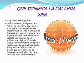 Como se busca información en la red