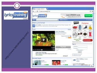 http://www.lyricstraining.com/ 