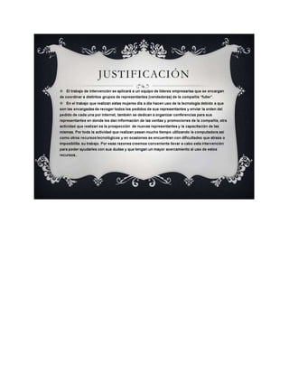 Trabajo de intervención de NTE