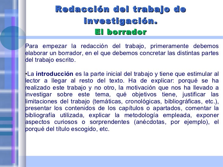 Cómo realizar un trabajo de investigacion