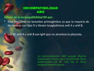 Isoinmunización Materno-Fetal: Diagnóstico y Tratamiento de ...