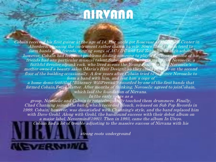 BIOGRAPHY OF KURT COBAIN