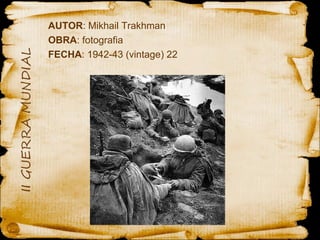 AUTOR : Mikhail Trakhman  OBRA : fotografia  FECHA : 1942-43 (vintage) 22 