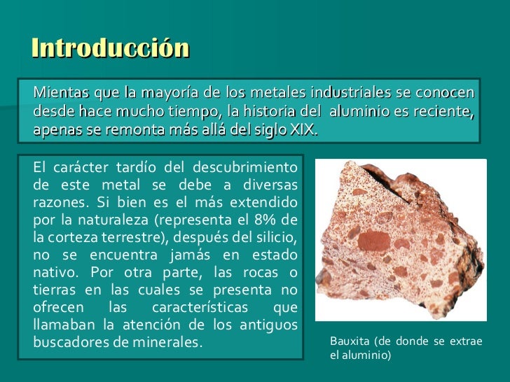 aluminio
