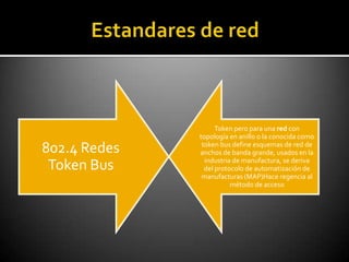 normas y estandares de red