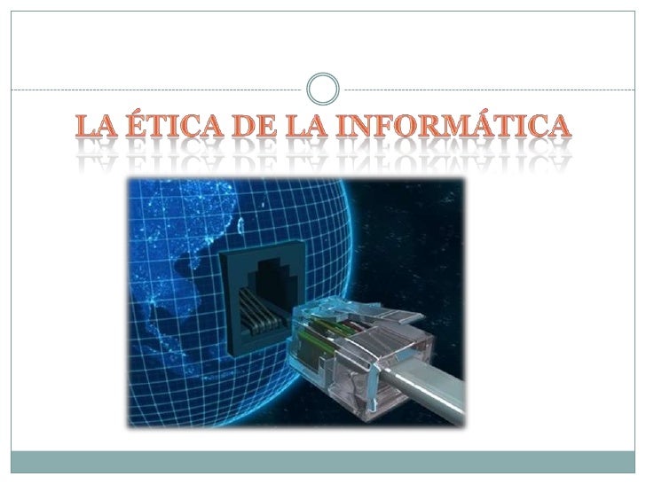 Resultado de imagen para etica informatica