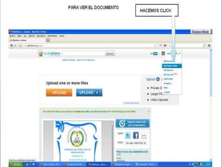 UTILIZACIÓN SLIDESHARE