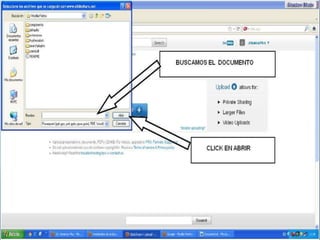 UTILIZACIÓN SLIDESHARE