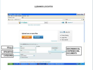 UTILIZACIÓN SLIDESHARE