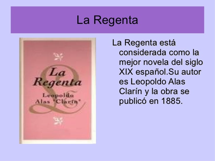 La Regenta