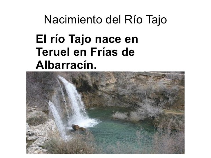 Resultado de imagen para fotos nacimiento del rio tajo