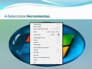 4-Selecciona Herramientas.