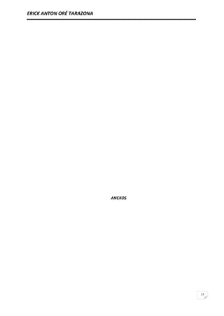 ERICK ANTON ORÉ TARAZONA
17
ANEXOS
 