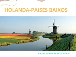 HOLANDA-PAISES BAIXOS
LAURA GOBERNA NOVOA Nº10
 