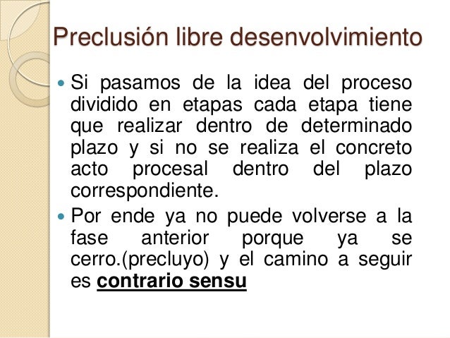 Trabajo de procesal