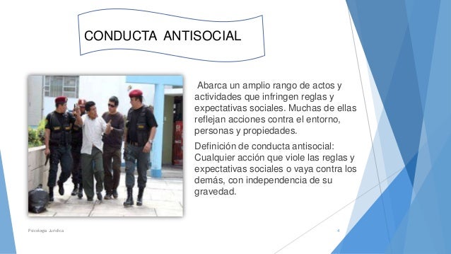 conducta delictiva y factores