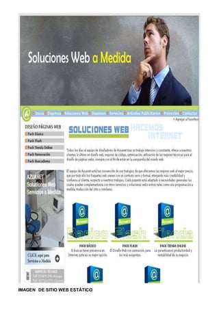 IMAGEN DE SITIO WEB ESTÁTICO
 