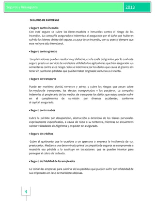Trabajo de seguros y reaseguros resuelto | DOCX