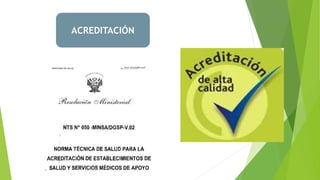 ACREDITACIÓN
 
