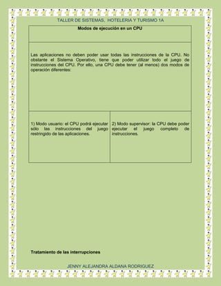 Trabajo de sistemas cor