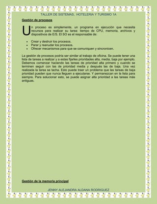 Trabajo de sistemas cor