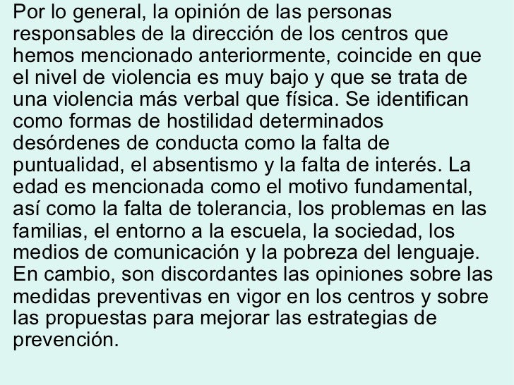 Opinion Ejemplo Carta De Opinion Del Bullying - Yerry Garcia Carta Exemplo