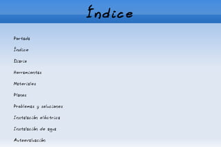 Índice Portada