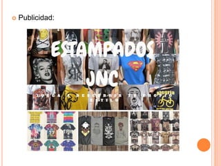  Publicidad:
 