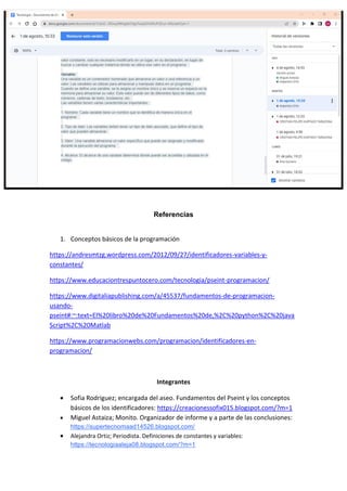 script, python bots, c, cpp, sql database coding... Trabajo de tecnologia.pdf