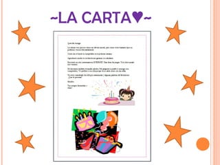 ~LA CARTA ~♥
 