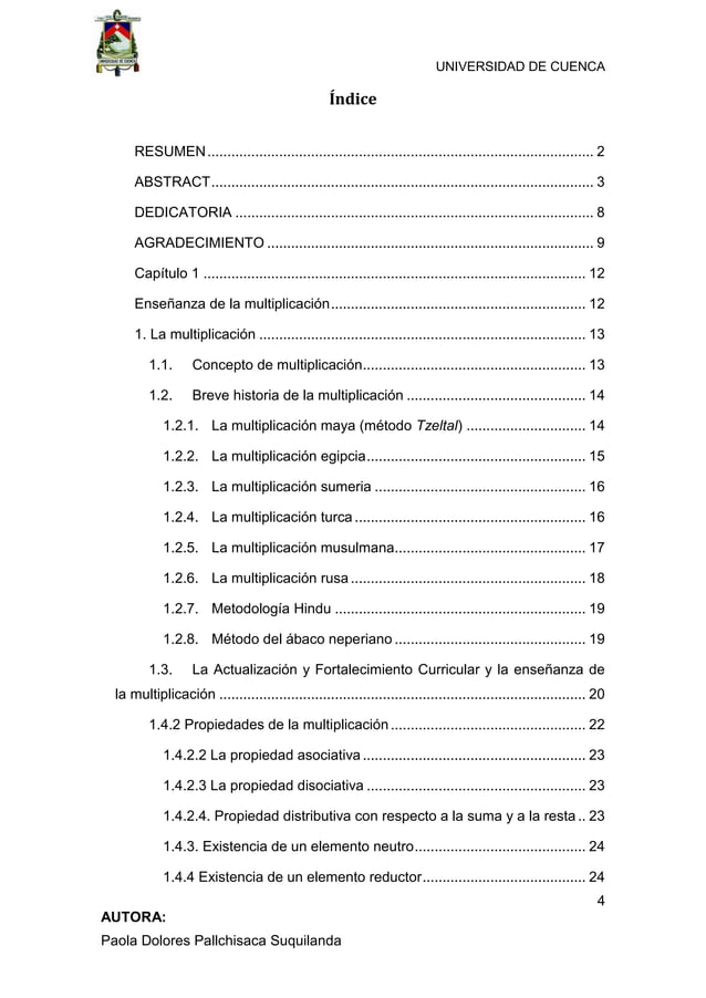 “Enseñanza de la multiplicación desde un enfoque constructivista en ...