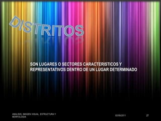 02/09/2011ANALISIS, IMAGEN VISUAL, ESTRUCTURA Y MORFOLOGIA23