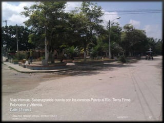 02/09/2011ANALISIS, IMAGEN VISUAL, ESTRUCTURA Y MORFOLOGIA44CALLE 4 BARRIO LITORAL