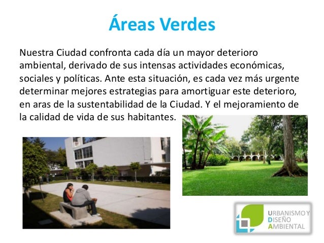 PROBLEMAS DE AREAS VERDES, DE RECREACION Y DE DESCANSO EN LA FACULTAD…