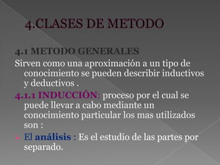 Podemos tomar conciencia de estos mismos mecanismos reconociendo nuestros propios problemas 3.CARACTERISTICASExigen unas normas y reglas claras al momento de ser como tal el método