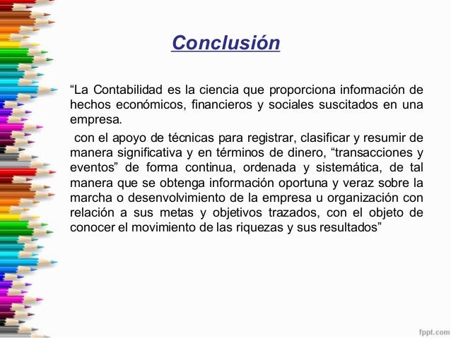 Conclusion De Un Trabajo Practico De Contabilidad es.slideshare.net