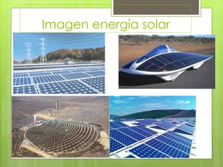 Imagen energía solar
 