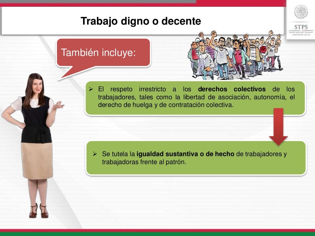 Trabajo Digno o Decente STPS