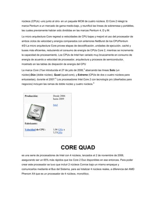 Trabajo d procesadores