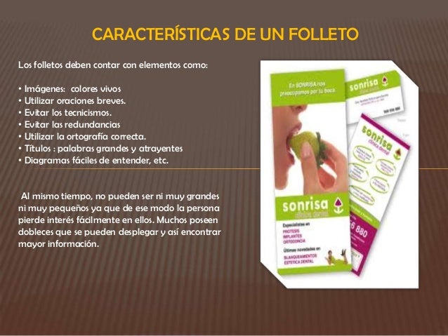 folleto