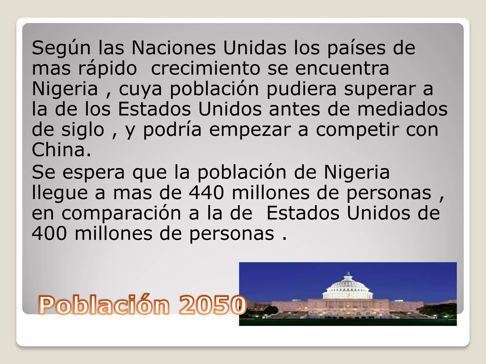 Estados Unidos 2025 PPT