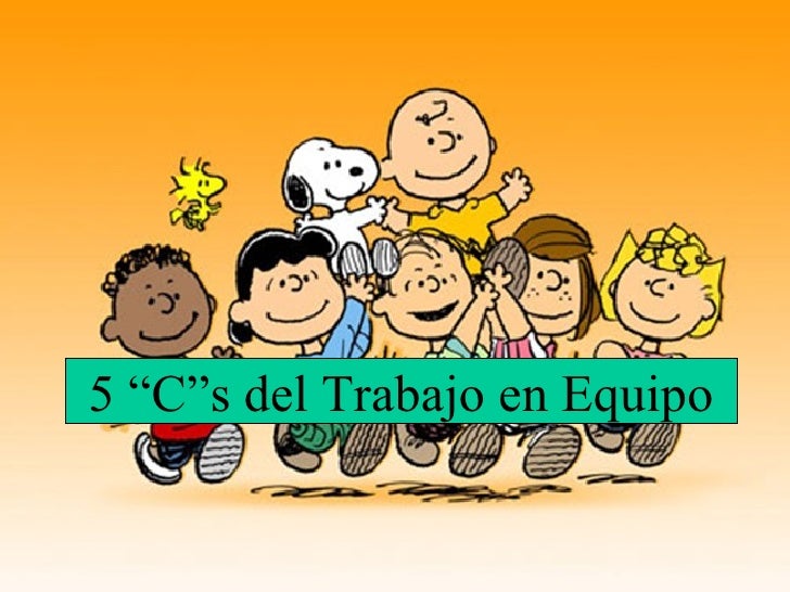 Resultado de imagen para las 5c trabajo en equipo