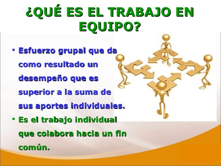 Trabajo en equipo