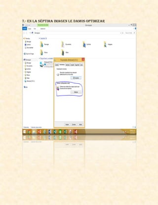 7.- en la séptima imagen le damos optimizar
 