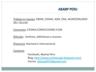 El Trabajo en Equipo genera Calidad de Servicio en Archivos y ...